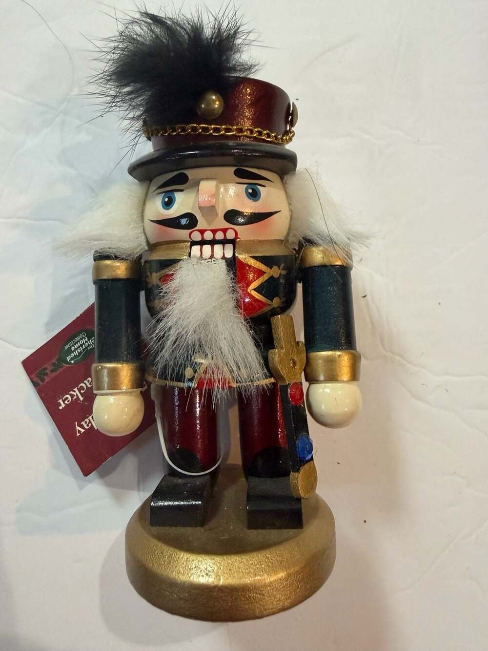 The Cherished Home Collection Wooden Nutcracker Soldier
